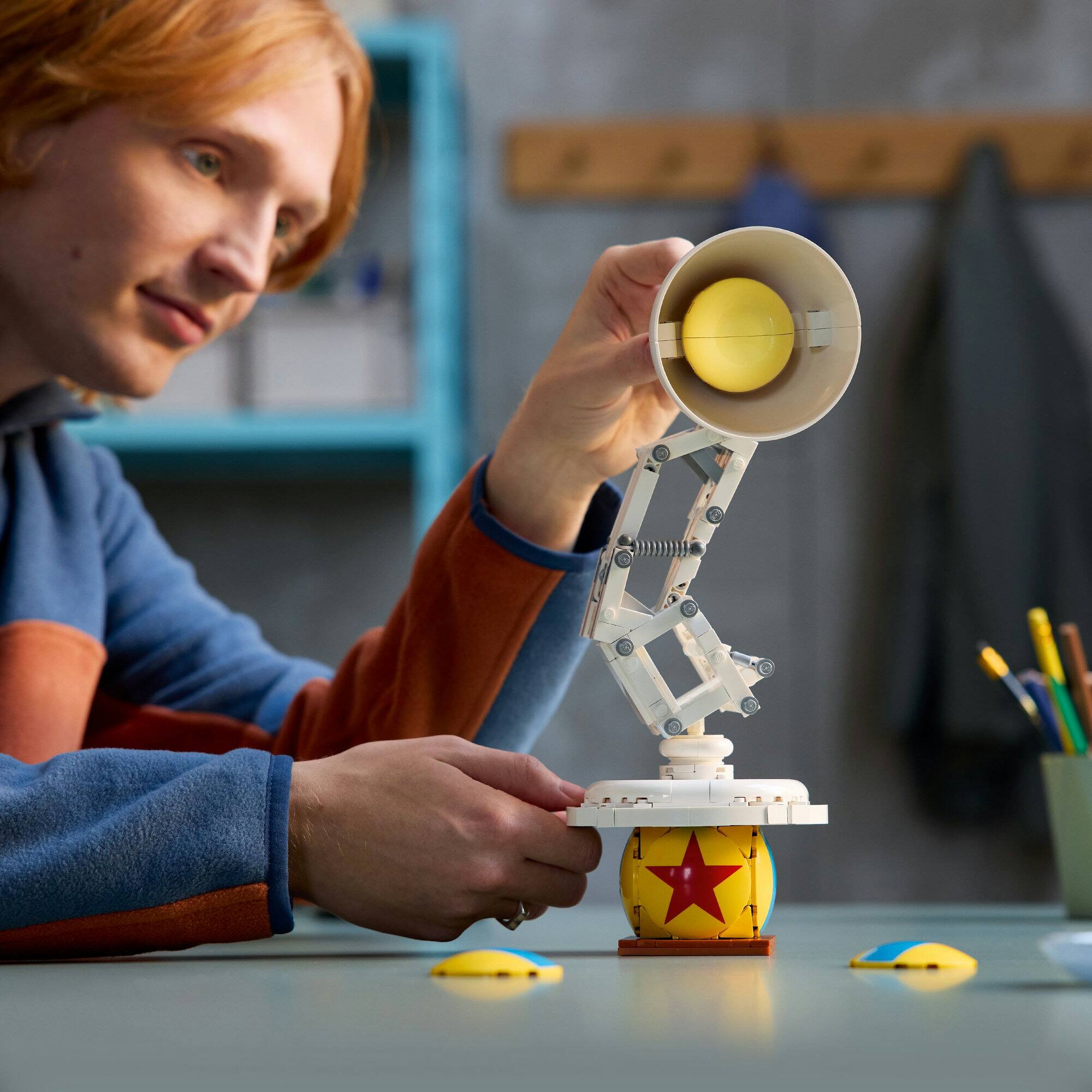 LEGO® Ideas Disney Pixar Luxo Jr. Buildable Display Model 21357